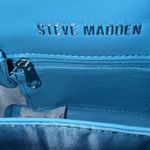 Steve Madden BDORAA Turquoise Micro Mini Sliver Chain Crossbody Bag Photo 8