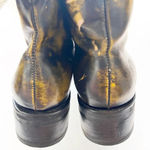 Muro Welt RARE Green Mottled Leather Stomp Boots Mexico Punk Goth Monstercore 11 Photo 11