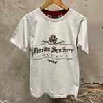 The Vintage Shop Vintage 1993 Florida Southern College Crest Logo Single Stitch T-Shirt Medium M Photo 0