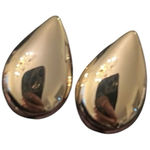 Park Lane Vintage gold tone tear drop clip on earrings with original box EVC Photo 0