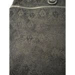 Anne Klein Black Lion Head Logo Fabric Tote Purse Laptop Bag Silver tone hardwar Photo 1