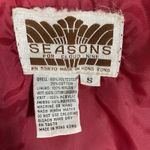 Vintage Seasons For Cloud Nine Women's Red City Quilted Puffer Jacket Size S Photo 7
