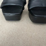 Abound  Tracy Black Platform Heeled Sandal Size 8 Photo 4