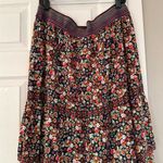 Rafaella  Floral Ruffle Layered Pleated Midi Skirt Flowy Versatile Photo 6