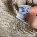 Diane Von Furstenberg  Fausta gold speckled sweater cardigan size S Photo 9