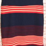 LuLaRoe | Cassie Pencil Skirt Navy/Red Stripes Photo 2