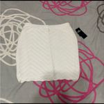 Hollister  Ultra High-Rise White Crochet Mini Skirt Photo 1