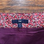 Gap • pink fall floral cotton mini skirt ditsy low rise pleated Y2K Photo 3