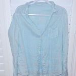 CP Shades  linen button front blouse size medium Photo 0