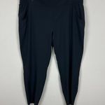Eddie Bauer  Traveler Pants Womens‎ XL Black Pull On Elastic Waist Stretch Active Photo 0