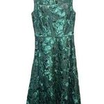 Alex Marie Eloise Embroidered A-Line Dress Fern Green Size 2 NEW Photo 0