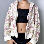 Rocawear Y2K White Zip Up Hoodie Photo 0