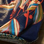 Fossil  Key-per Floral Patterned Tote with Brown Handles, Key Charm Photo 10