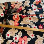 Notations Women Black/Red/Creme/White Floral Short A-line Flare Skirt -20W Photo 7