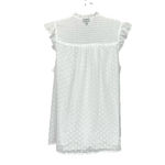 Torrid Plus Size Chiffon Clip Dot Smocked Ruffle Trim Blouse Top Size 2 (2X) Photo 3