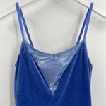 Weissman Daughter 15888 Dance Costume Blue Velvet Pearl Vine Size Adult Large Photo 2