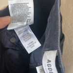 AGOLDE  Sophie black chewed hem skinny jeans Photo 8