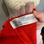 Eileen Fisher 100% Merino Wool Red Tunic Dress sz XS Photo 4