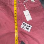 Judy Blue  Dusty Pink High Waist Jeans Crochet‎ Patch Wide Leg Women 13/31 Photo 9