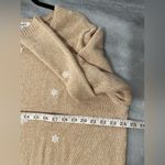 NWT Serengeti Size 1X Tan White Embroidered Snowflake Pine Tree Knit Tunic Photo 11