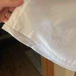 Reformation White Puff Sleeve Weiss Linen Wrap Dress Small Custom Altered Photo 6