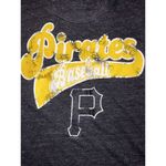 5th & Ocean Pittsburgh Pirates‎ Shirt Womens Size L Large Short Sleeve Tee Graphic Gray MLB Photo 1