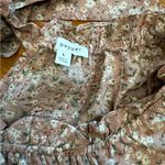 Blu Pepper NWOT Rose & Remington Dusty Rose Pink Floral Puff Sleeve Baby Doll Dress Photo 2