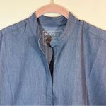 FIGS NWT  Heather Blue Rafaela Scrub Top XS NWT Photo 2
