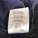 Free People  Tulle Flutter Mini Dress Beaded Backless Navy Black Size‎ Large New Photo 13