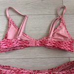 Triangl Maia Alina Pink Crochet Scoop Bikini Set Photo 13