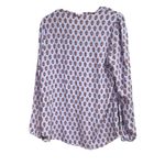 Matilda Jane  Adventure Begins Delicate Topiary Light Purple Top Paisley Large Photo 10