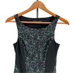 All Saints Heidi Stretch Bodycon Dress Green Black Marble Sleeveless side 6 Photo 3