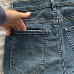 Garage Premium Ultra High Rise Y2K cuffed hem jean shorts siz 5 cotton dark blue Photo 7