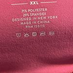 Peloton  Two-Tone Pink and Red Leggings Photo 3