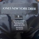 Vintage 90s Jones New York Dress Halter Dress Beaded Detail Black Womens Small Photo 8