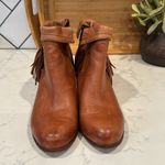 Sam Edelman Brown Leather Louie Tassel Ankle Bootie western Cowgirl size 8.5 Photo 2