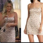 Reformation Kosta Silk Mini Dress with Roses Print, New Without Tags Photo 1