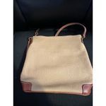 Dooney & Bourke  Taupe Pebble Grain Purse Shoulder Bag Lightly Used‎ Photo 5