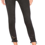 AGOLDE Sophie Hi Rise Crop Jeans in Temple (Black) Size 25 Photo 0