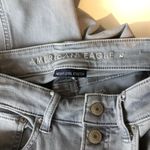 American Eagle Gray Hi-Rise Jegging Exposed Button Fly Size 6 Short Photo 6