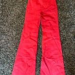 These Three Boutique Red Flare Jeans Photo 0