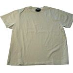 The Kooples Size M Organic Cotton Tee Shirt Sage Green Boxy Casual Earth Tone Photo 1