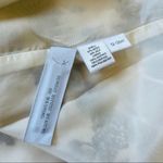 Ann Taylor  Skirt 12 NWOT Wool Silk Embroidered Floral Lace Midi White Black Photo 3