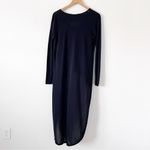 Stillwater Black Long Sleeve High Low Shirt Dress Size M Photo 7