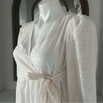 Calvin Klein NWT Side-Tie Belt Pinstripe Tiered Dress, Petite Size 6 Retail $134 Photo 6