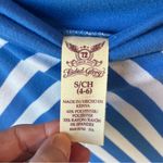 Faded Glory Maxi Skirt Blue White Knit Comfy Photo 4