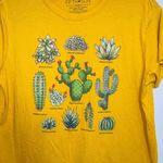 Fifth Sun Mustard Yellow Succulent Cactus Graphic Tee Photo 3