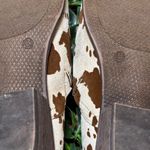 Pierre Dumas  Brown and Cream Slip-On Shoes Photo 5