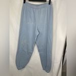 Reformation  blueish‎ sweat pants, DIY distress, sz M Photo 2