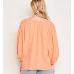 Sundry Women's Free Spirit Shirt in Navy Blouse Oversized Cotton Size 3 /β Large Photo 7